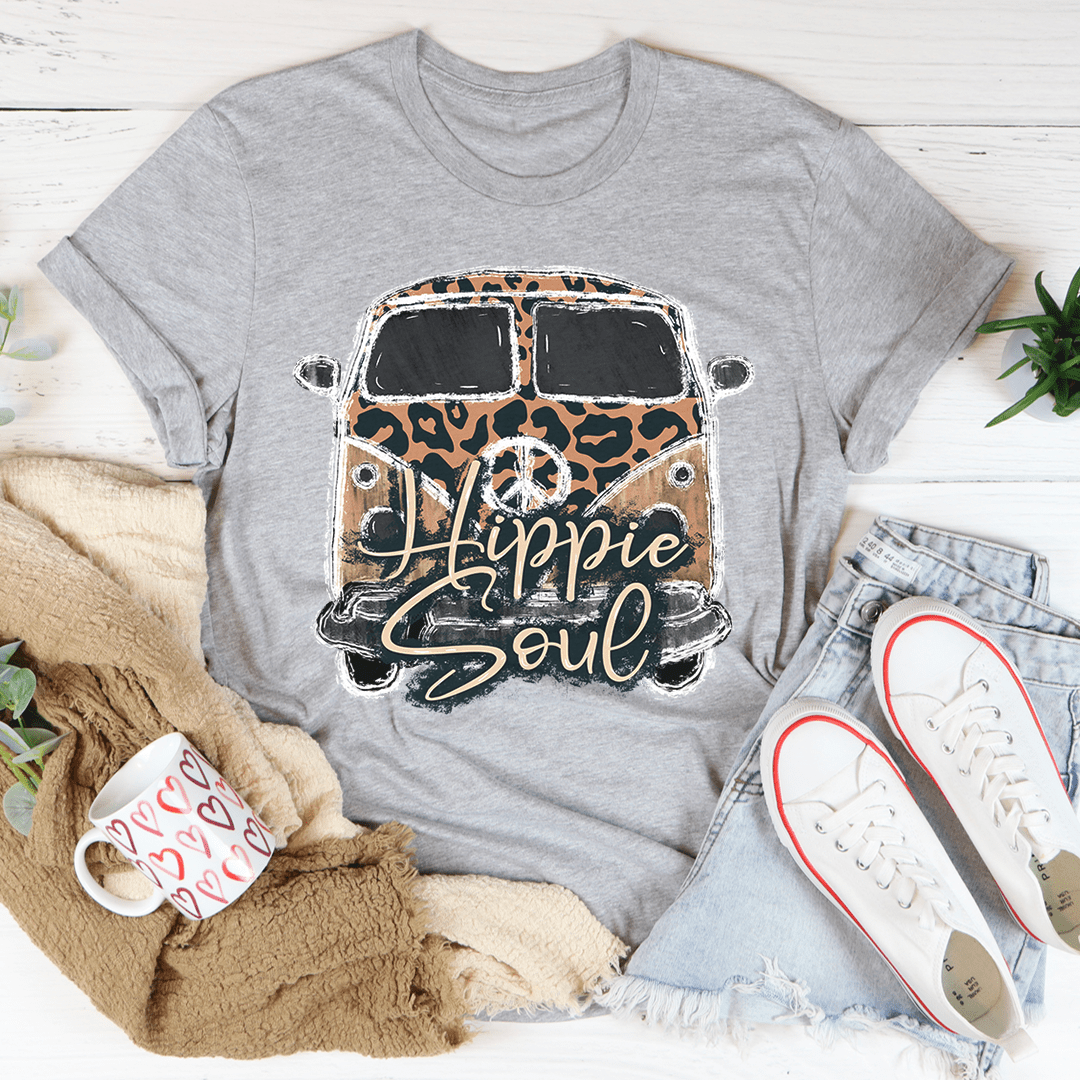 Hippie Soul Leopard Tee shopmerchmallow Hippie Soul Leopard Tee