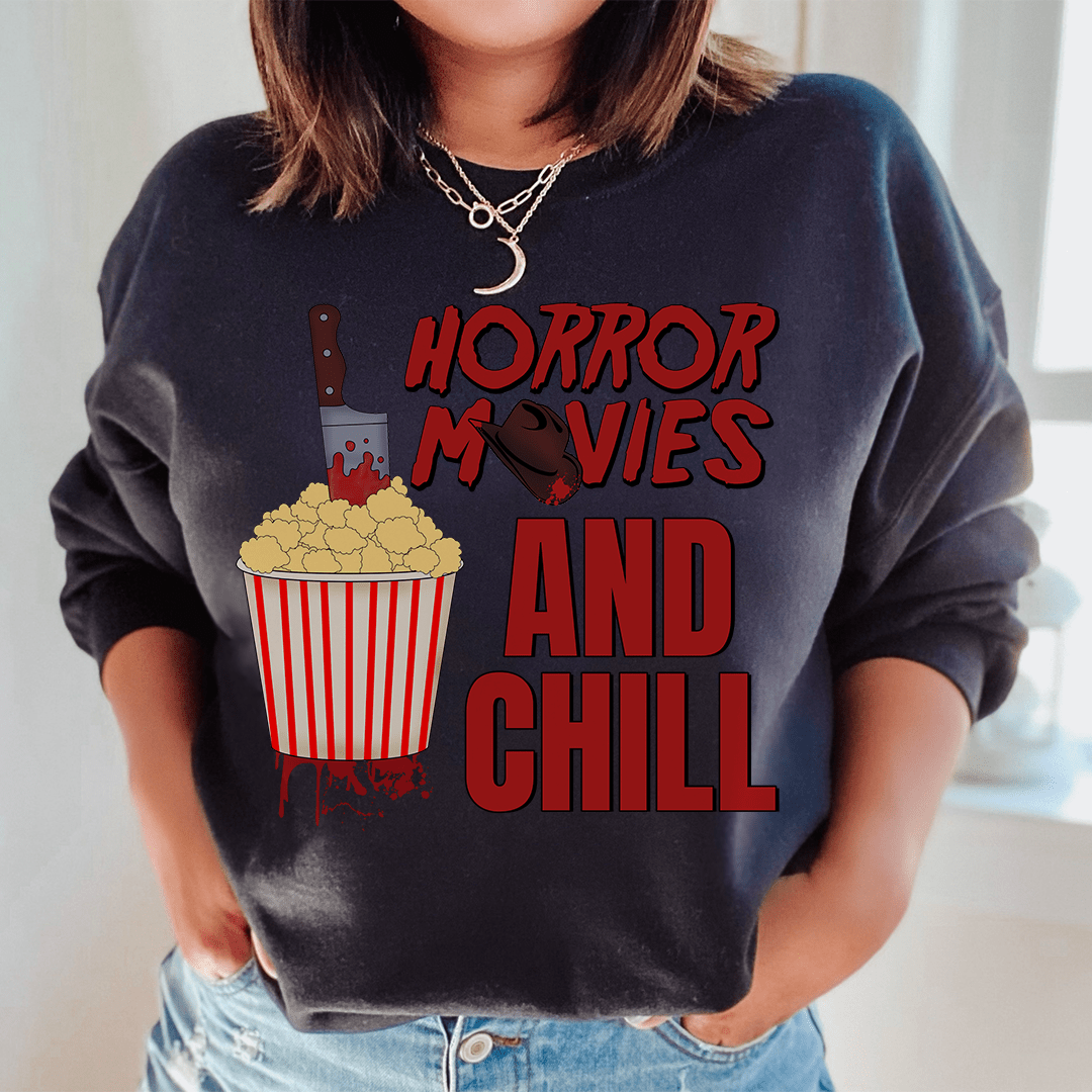 Horror Movies And Chill shopmerchmallow Horror Movies And Chill