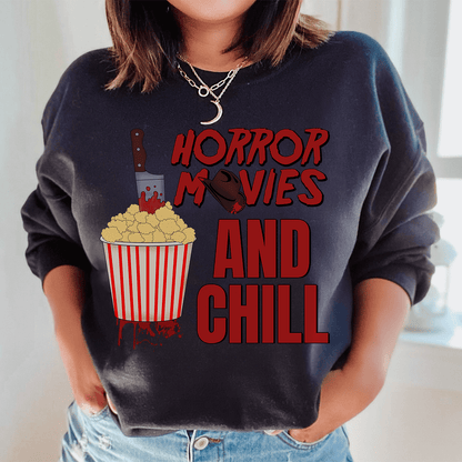 Horror Movies And Chill shopmerchmallow Horror Movies And Chill