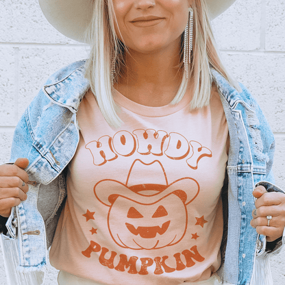 Howdy Pumpkin Tee shopmerchmallow Howdy Pumpkin Tee