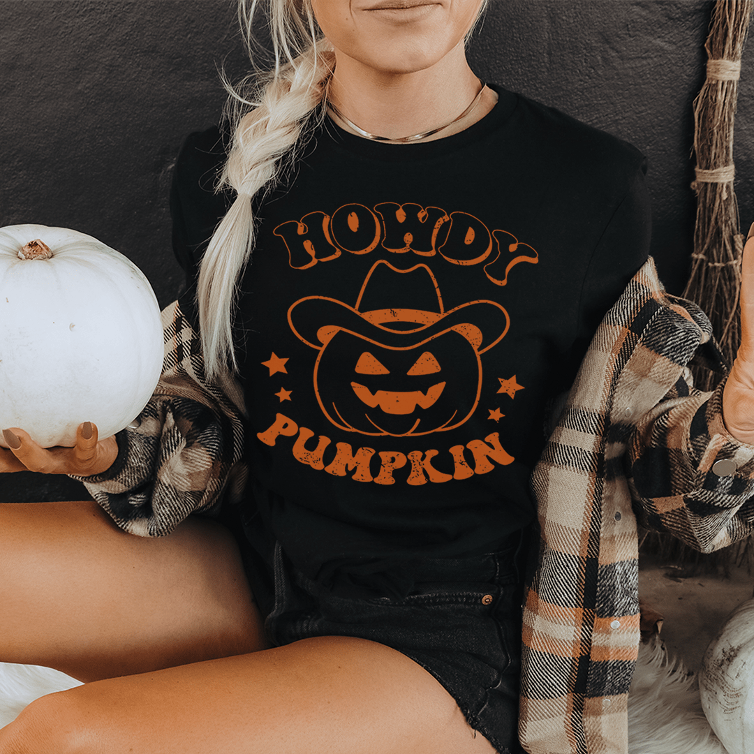 Howdy Pumpkin Tee shopmerchmallow Howdy Pumpkin Tee