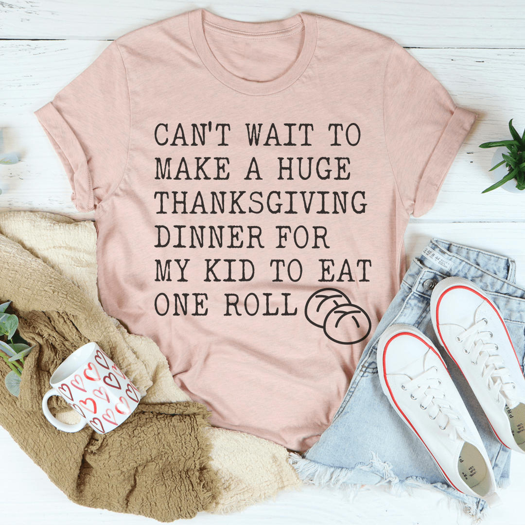 Huge Thanksgiving Dinner Tee shopmerchmallow Huge Thanksgiving Dinner Tee