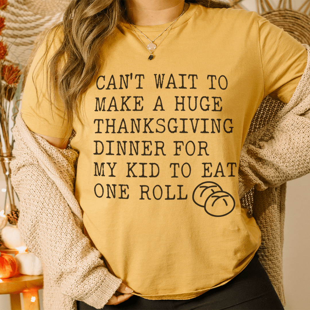 Huge Thanksgiving Dinner Tee shopmerchmallow Huge Thanksgiving Dinner Tee