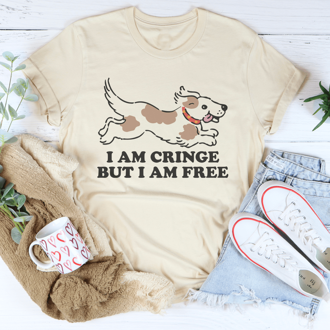 I Am Cringe But I Am Free Tee shopmerchmallow I Am Cringe But I Am Free Tee