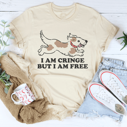 I Am Cringe But I Am Free Tee shopmerchmallow I Am Cringe But I Am Free Tee