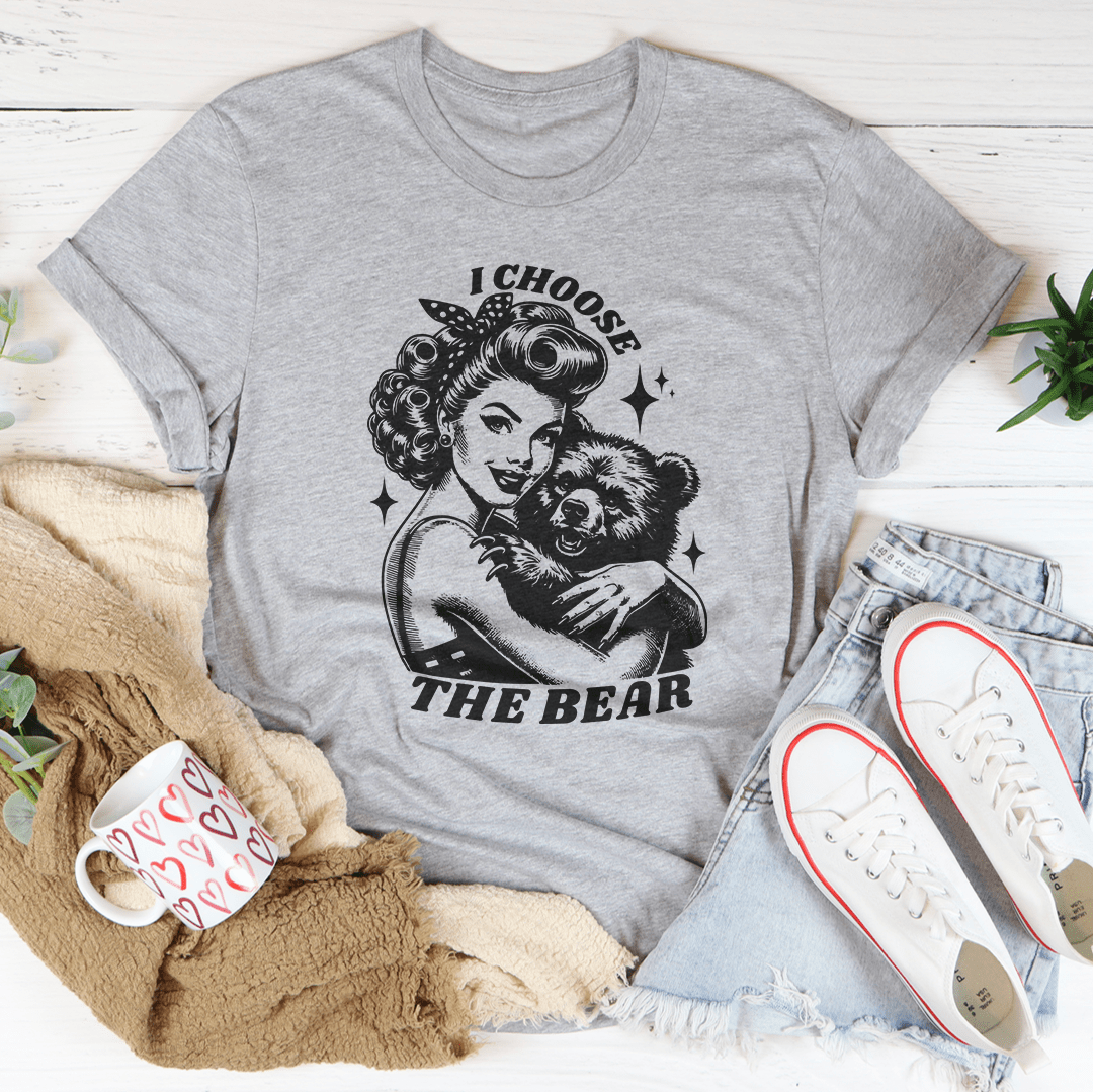 I Choose The Bear Tee shopmerchmallow I Choose The Bear Tee