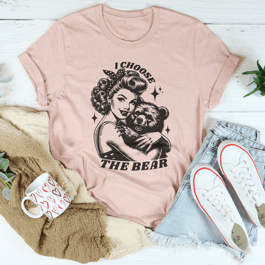 I Choose The Bear Tee shopmerchmallow I Choose The Bear Tee