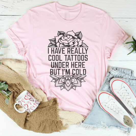 I Have Really Cool Tattoos Under Here Tee shopmerchmallow I Have Really Cool Tattoos Under Here Tee
