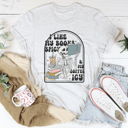 I Like My Books Spicy Tee shopmerchmallow I Like My Books Spicy Tee