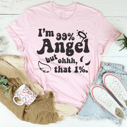 I'm 99% Angel Tee shopmerchmallow I'm 99% Angel Tee
