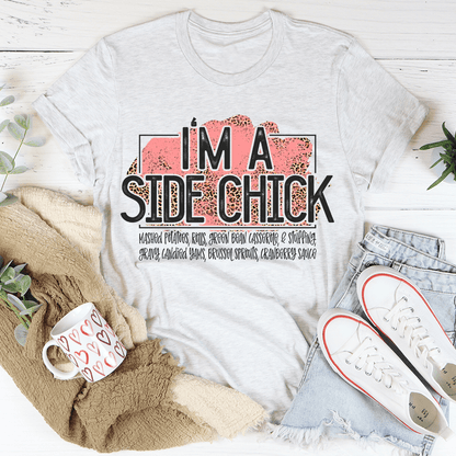 I'm A Side Chick Thanksgiving Tee shopmerchmallow I'm A Side Chick Thanksgiving Tee