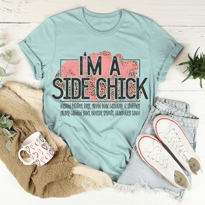 I'm A Side Chick Thanksgiving Tee shopmerchmallow I'm A Side Chick Thanksgiving Tee