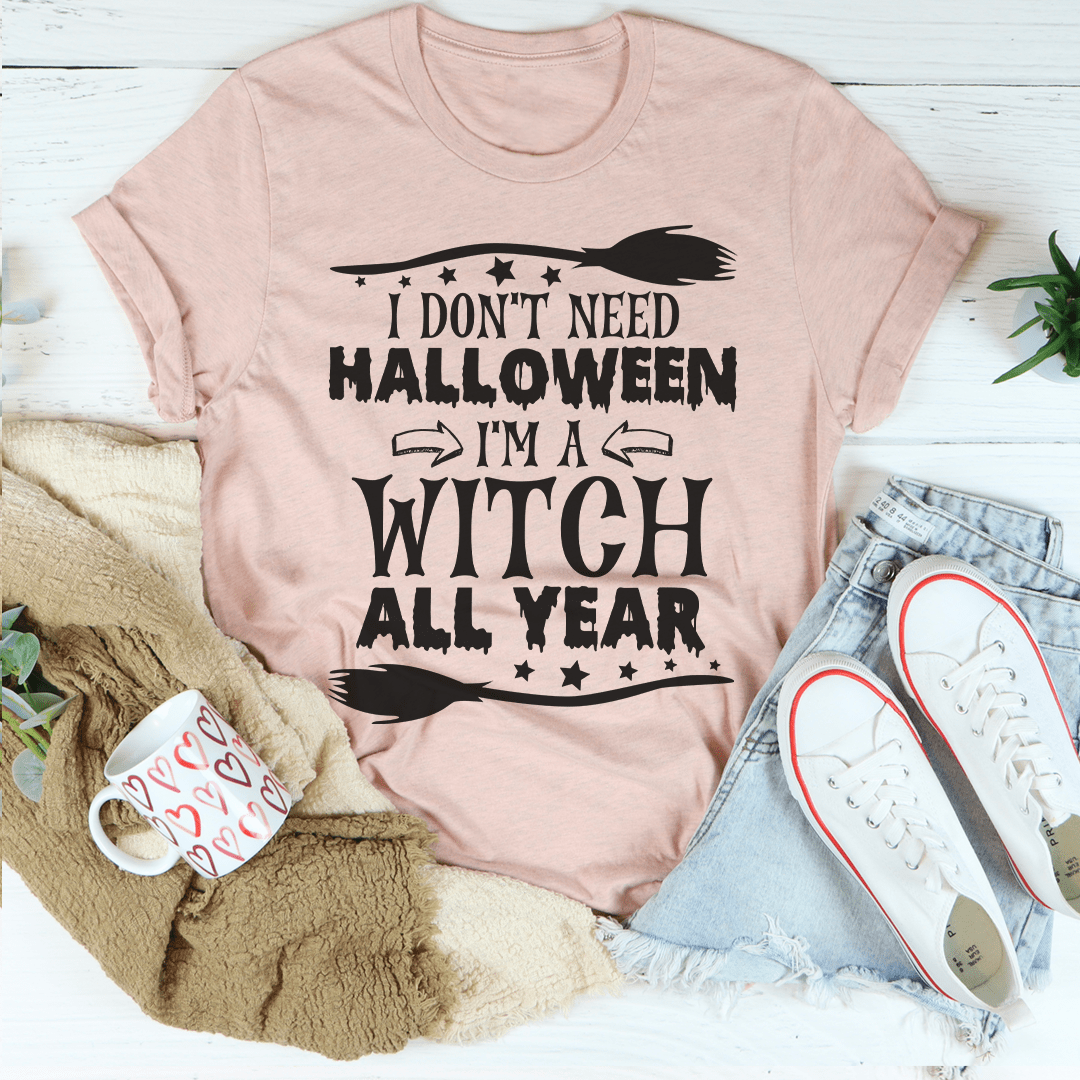 I'm A Witch All Year Tee shopmerchmallow I'm A Witch All Year Tee