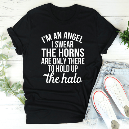 I'm An Angel I Swear Tee shopmerchmallow I'm An Angel I Swear Tee