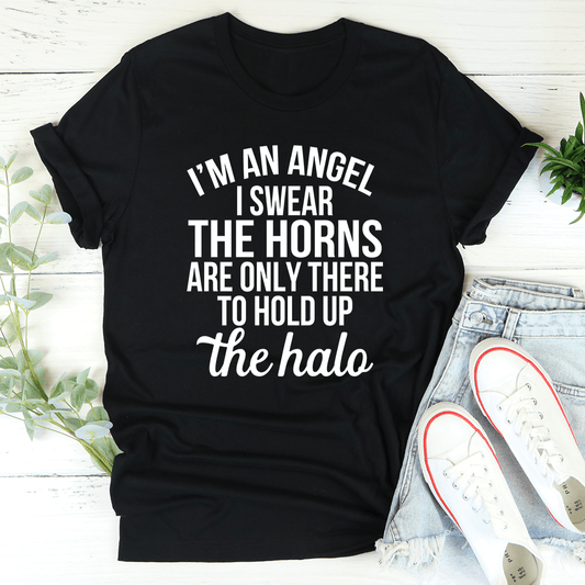 I'm An Angel I Swear Tee shopmerchmallow I'm An Angel I Swear Tee