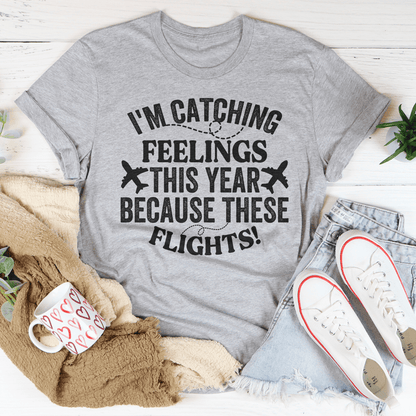 I'm Catching Feelings This Year Tee shopmerchmallow I'm Catching Feelings This Year Tee