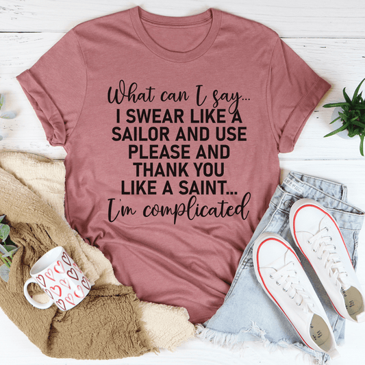 I'm Complicated Tee shopmerchmallow I'm Complicated Tee