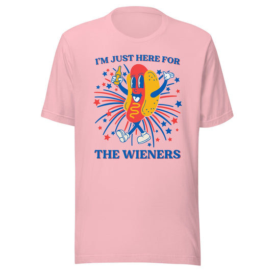 I'm Just Here For The Wieners Tee shopmerchmallow I'm Just Here For The Wieners Tee