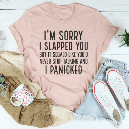 I'm Sorry I Panicked Tee shopmerchmallow I'm Sorry I Panicked Tee