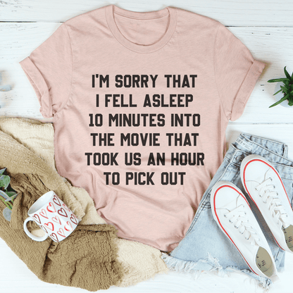 I'm Sorry That I Fell Asleep Tee shopmerchmallow I'm Sorry That I Fell Asleep Tee