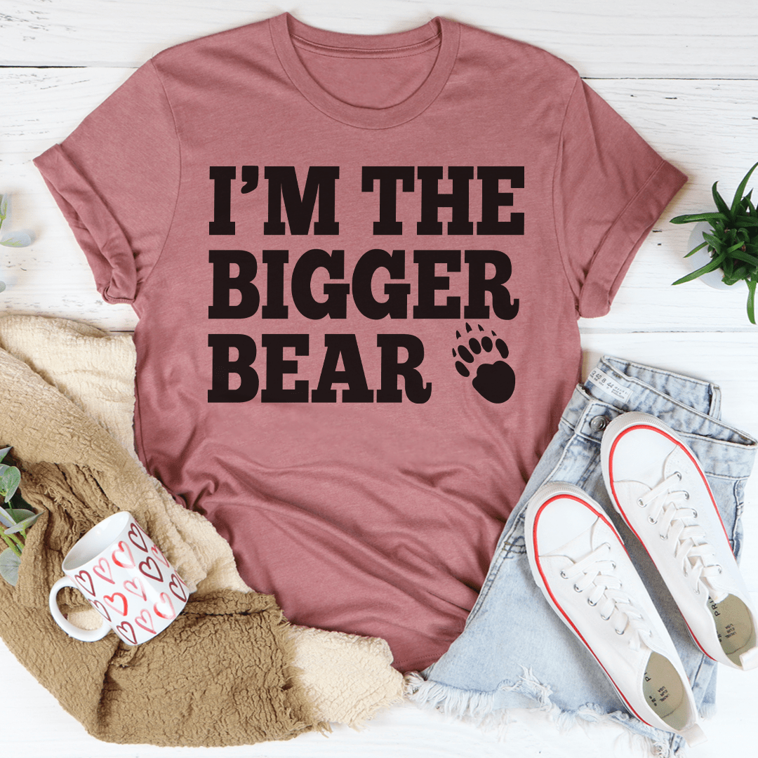 I'm The Bigger Bear Tee shopmerchmallow I'm The Bigger Bear Tee