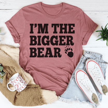 I'm The Bigger Bear Tee shopmerchmallow I'm The Bigger Bear Tee