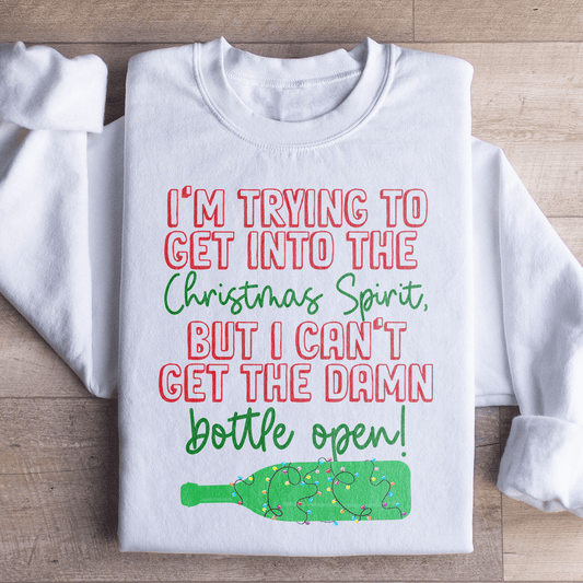 I'm Trying To Get Into The Christmas Spirit shopmerchmallow I'm Trying To Get Into The Christmas Spirit