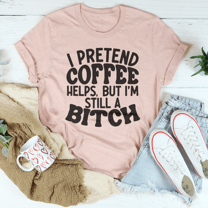 I Pretend Coffee Helps shopmerchmallow I Pretend Coffee Helps