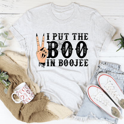 I Put The Boo In Boojee Tee shopmerchmallow I Put The Boo In Boojee Tee