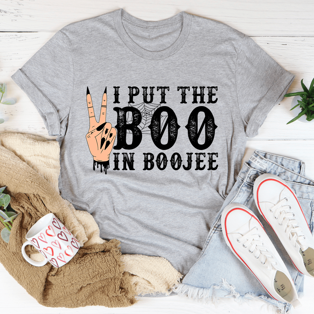 I Put The Boo In Boojee Tee shopmerchmallow I Put The Boo In Boojee Tee