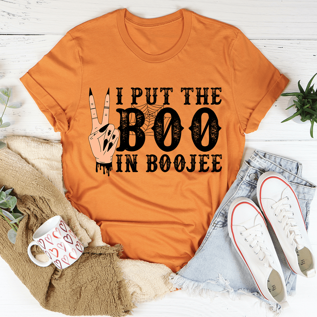 I Put The Boo In Boojee Tee shopmerchmallow I Put The Boo In Boojee Tee