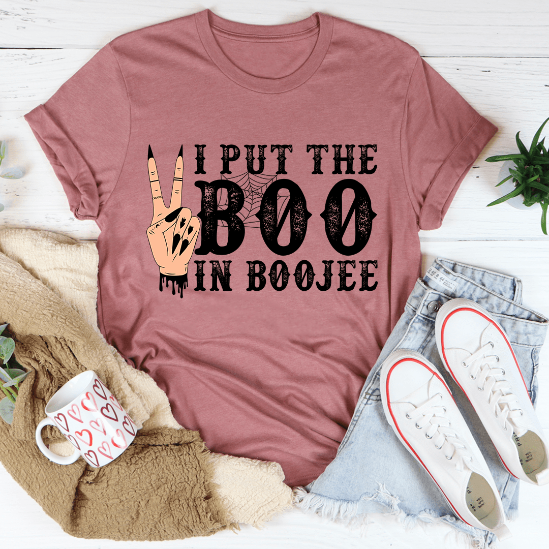I Put The Boo In Boojee Tee shopmerchmallow I Put The Boo In Boojee Tee