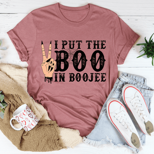 I Put The Boo In Boojee Tee shopmerchmallow I Put The Boo In Boojee Tee