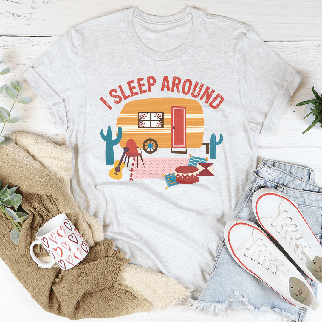 I Sleep Around Tee shopmerchmallow I Sleep Around Tee