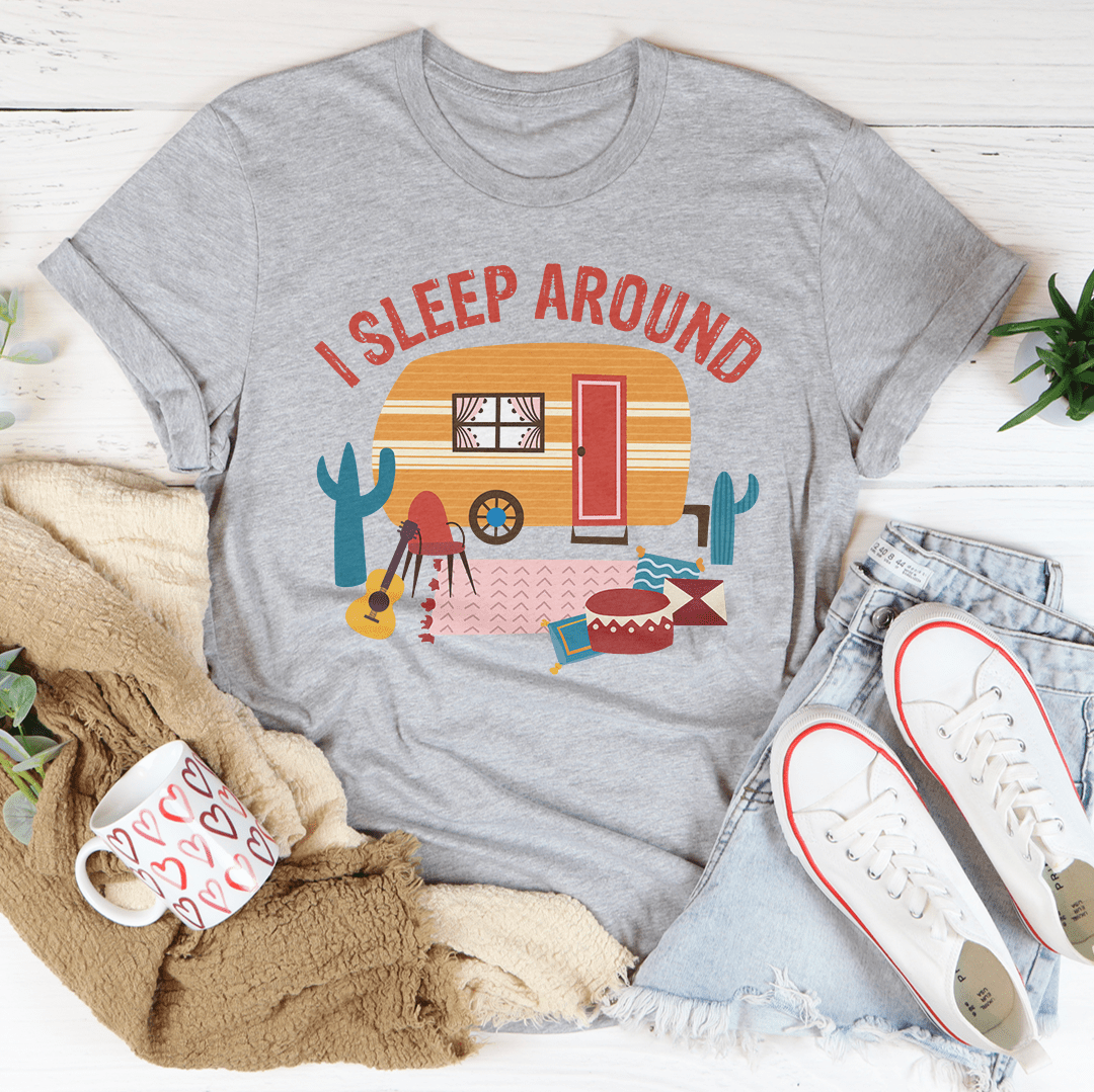 I Sleep Around Tee shopmerchmallow I Sleep Around Tee