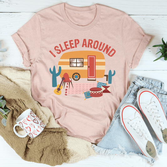I Sleep Around Tee shopmerchmallow I Sleep Around Tee