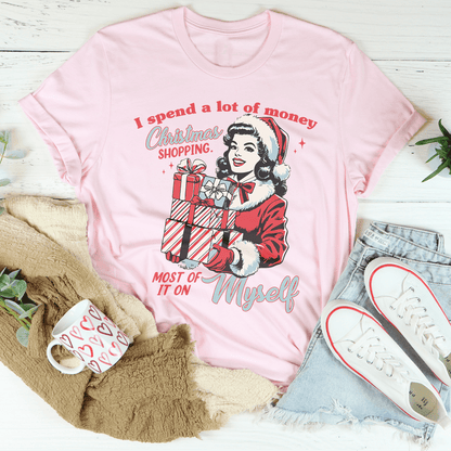 I Spend A Lot Of Money Christmas Shopping Tee shopmerchmallow I Spend A Lot Of Money Christmas Shopping Tee