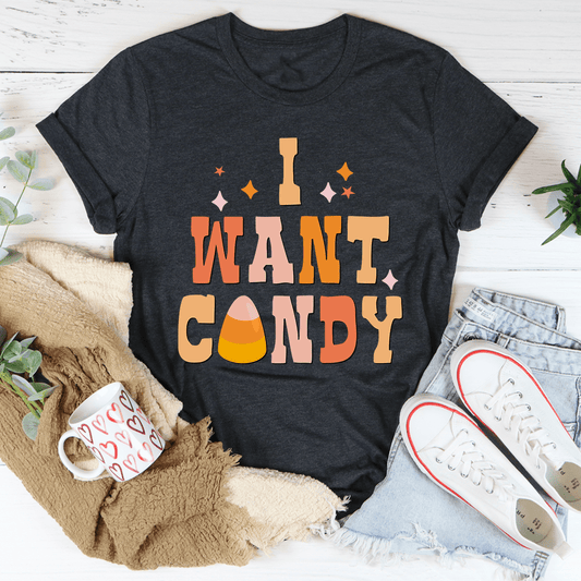 I Want Candy Tee shopmerchmallow I Want Candy Tee