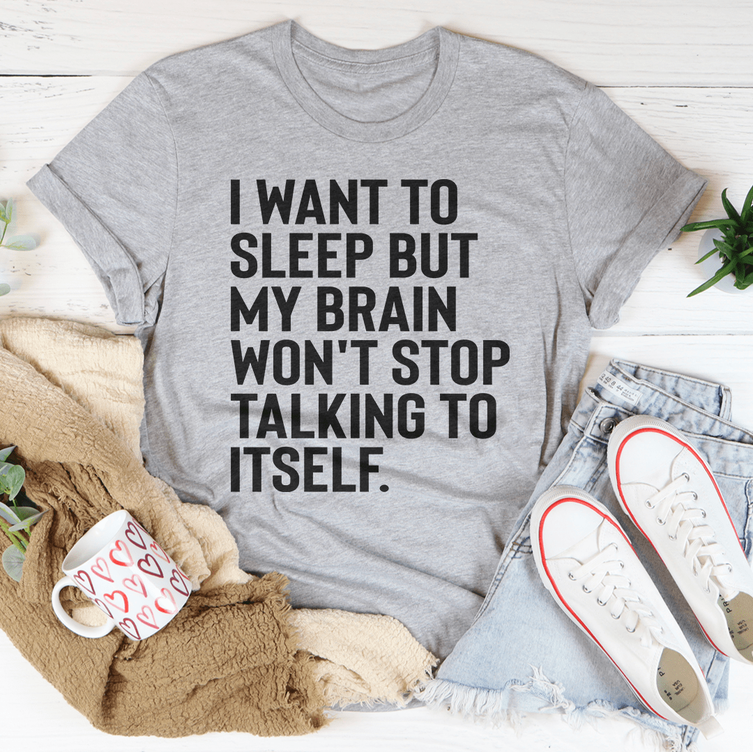 I Want To Sleep Tee shopmerchmallow I Want To Sleep Tee