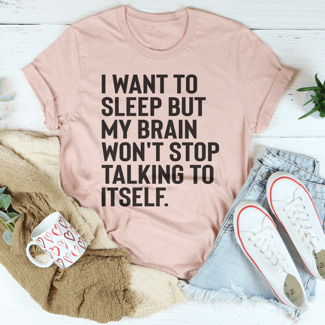 I Want To Sleep Tee shopmerchmallow I Want To Sleep Tee