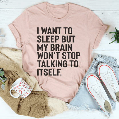 I Want To Sleep Tee shopmerchmallow I Want To Sleep Tee