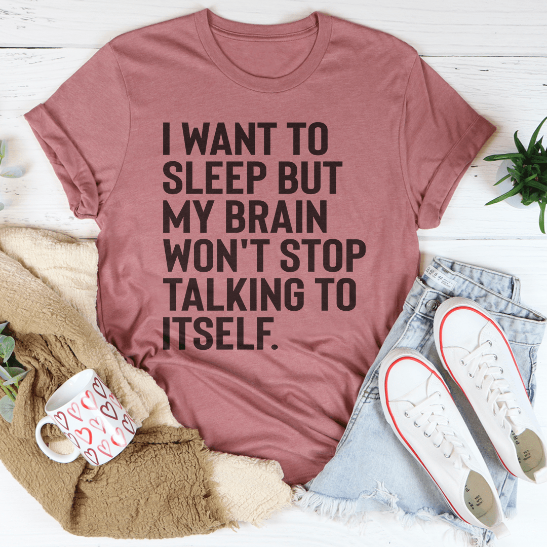 I Want To Sleep Tee shopmerchmallow I Want To Sleep Tee