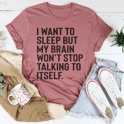 I Want To Sleep Tee shopmerchmallow I Want To Sleep Tee