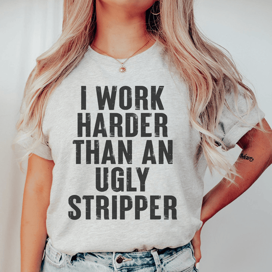 I Work Harder Tee shopmerchmallow I Work Harder Tee
