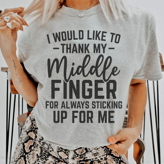 I Would Like To Thank My Middle Finger Tee shopmerchmallow I Would Like To Thank My Middle Finger Tee