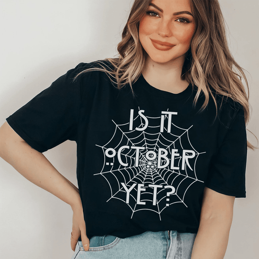 Is It October Yet Tee shopmerchmallow Is It October Yet Tee