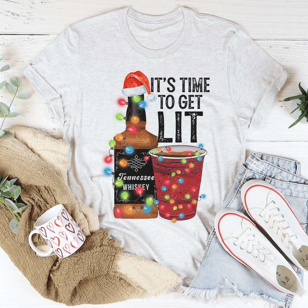It's Time To Get Lit Tee shopmerchmallow It's Time To Get Lit Tee