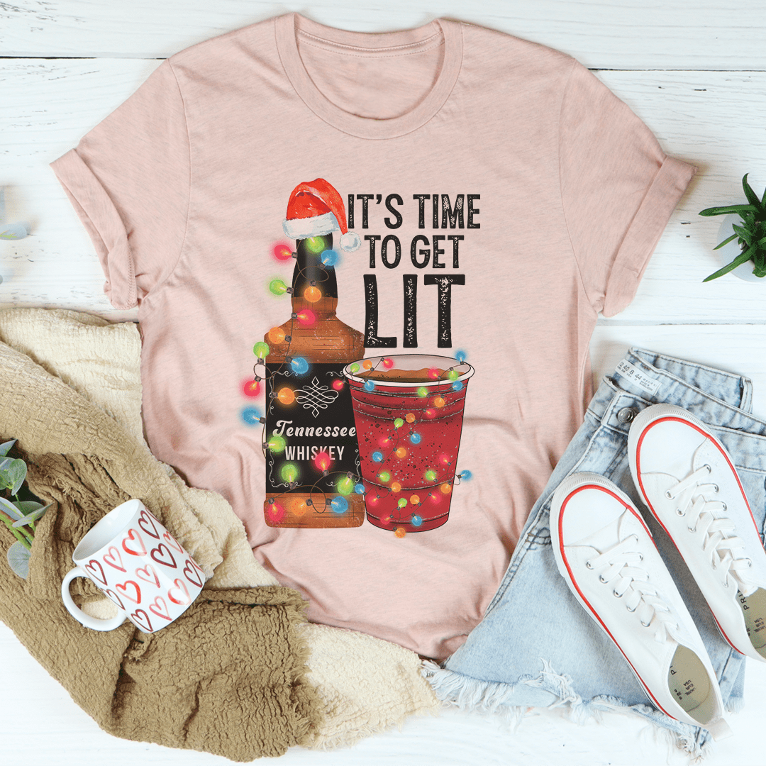 It's Time To Get Lit Tee shopmerchmallow It's Time To Get Lit Tee
