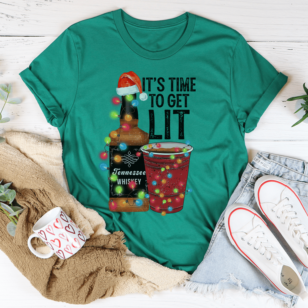 It's Time To Get Lit Tee shopmerchmallow It's Time To Get Lit Tee
