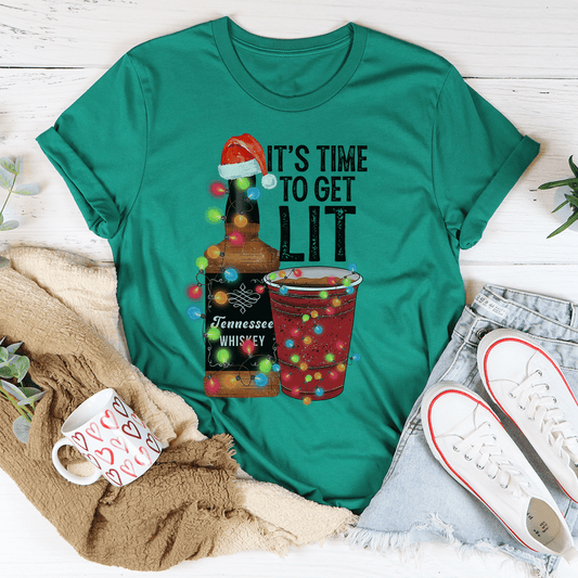 It's Time To Get Lit Tee shopmerchmallow It's Time To Get Lit Tee